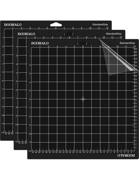 Alfombrilla de Corte DOOHALO 30.48x30.48 cm 3 Paquete Grip Estándar