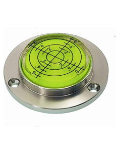 Nivel de Burbuja Redondo XMLEI 50mm Aluminio Verde