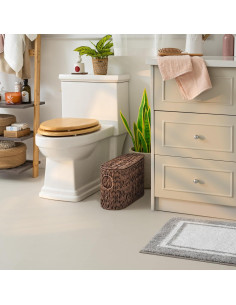 Canasta de Almacenamiento de Papel Higiénico GRANNY SAYS Marrón 2