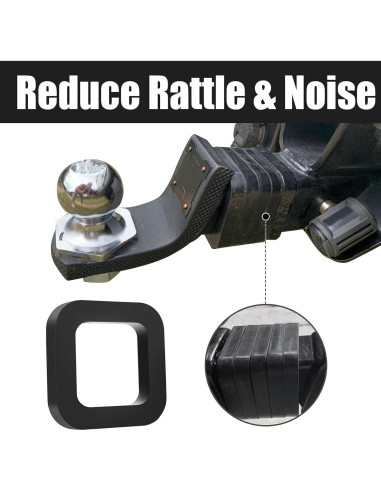 Silenciador de Enganche CZC AUTO 4 Pack 5.08 cm para Remolque