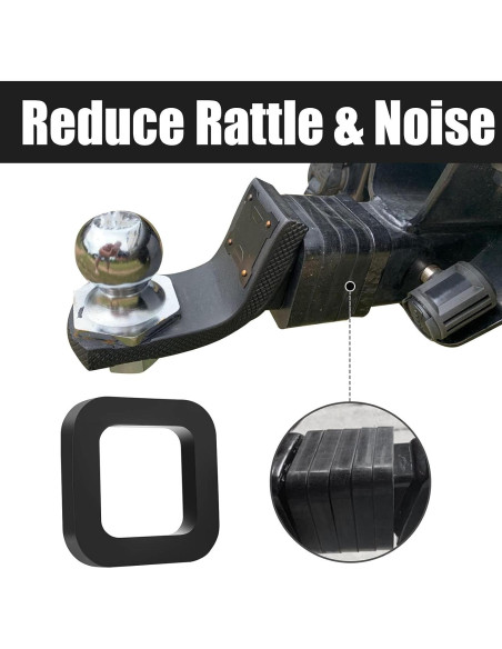 Silenciador de Enganche CZC AUTO 4 Pack 5.08 cm para Remolque