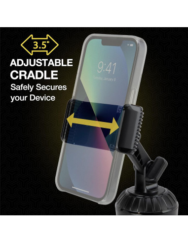 Soporte para teléfono Scosche UHCUP2M-SP1 ajustable 360