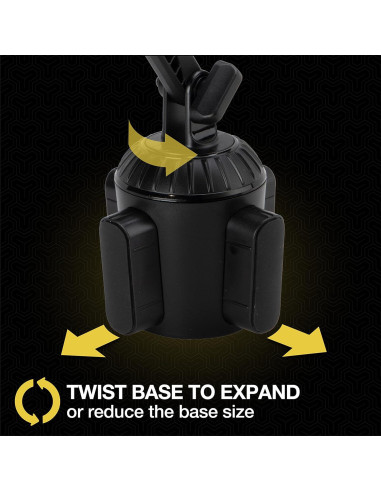 Soporte para teléfono Scosche UHCUP2M-SP1 ajustable 360