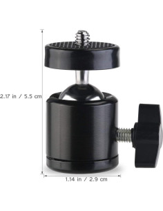 Adaptador de Montaje en Zapata SLOW DOLPHIN 360 para Cámaras 2