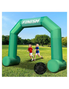Arco Inflable 4m Verde JL-Inflate con Ventilador y Banners