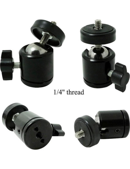 Adaptador de Montaje en Zapata SLOW DOLPHIN 360 para Cámaras