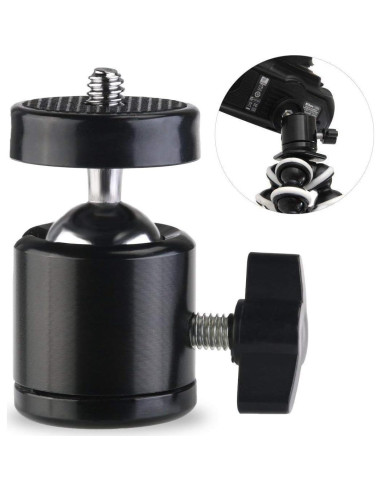 Adaptador de Montaje en Zapata SLOW DOLPHIN 360 para Cámaras