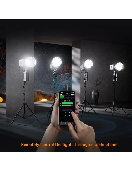 YONGNUO YNLUX200 200W Luz LED Bi-Color 2700-6500K Control Remoto