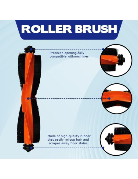 11 Accesorios para Aspiradora Robot ZHICHENG L10S Ultra