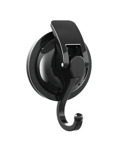 Ganchos de Ventosa SOCONT Alta Resistencia 6.8 kg Negro