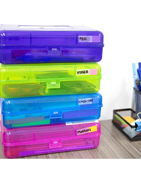 BAZIC Marcadores de Página Neón 120 Banderas 0.64x11.88 cm