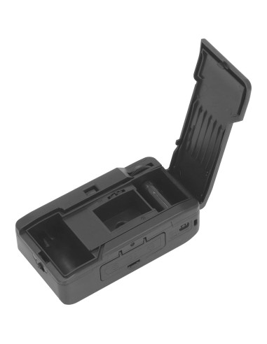 Cámara de película Zyyini 35mm reutilizable con flash - Negro