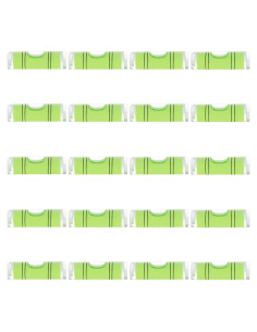 Nivel Cilíndrico Mini JYK 20pcs 9.5x34mm Herramientas de Medición