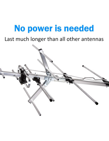 Antena Yagi Exterior Five Star FSA-5812 HD 4K 1080P 321.87 km