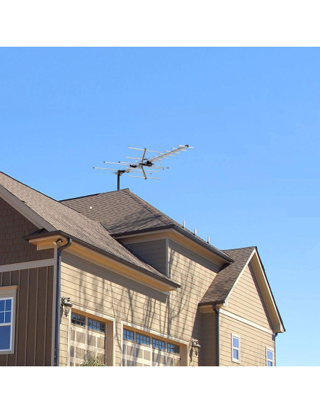 Antena Yagi Exterior Five Star FSA-5812 HD 4K 1080P 321.87 km