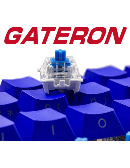 Interruptores mecánicos Gateron G Pro 3.0 Azul 70 Pcs 60gf