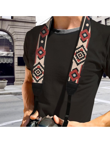 Correa de Cámara Ajustable Azteca para DSLR y SLR