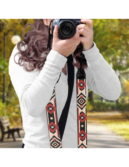Correa de Cámara Ajustable Azteca para DSLR y SLR
