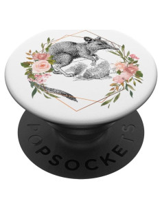 PopSocket Estándar PopSockets Elefante Floral 10.9x8.6 cm