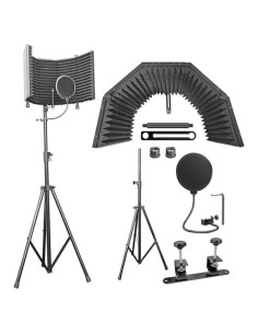 Escudo de Aislamiento de Micrófono AxcessAbles Grande 81 cm