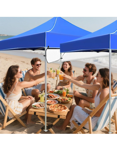 Canalones de Lluvia para Carpa Plegable HFYZZ 2 Pcs 304.8 cm