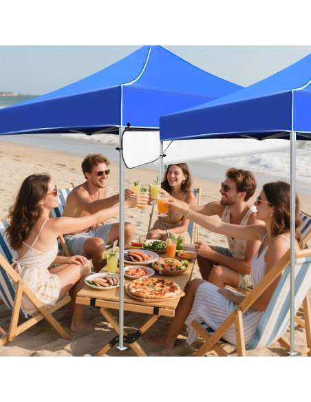 Canalones de Lluvia para Carpa Plegable HFYZZ 2 Pcs 304.8 cm