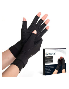 Guantes de Artritis HENOTIC de Cobre para Alivio de Dolores
