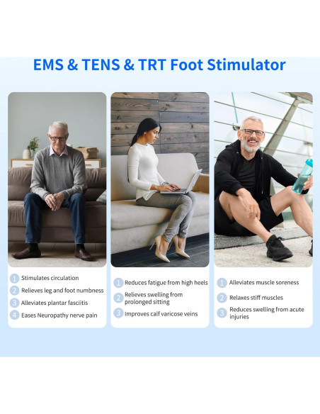 Masajeador de pies EMS EIGOTDYH 50 intensidades para dolor