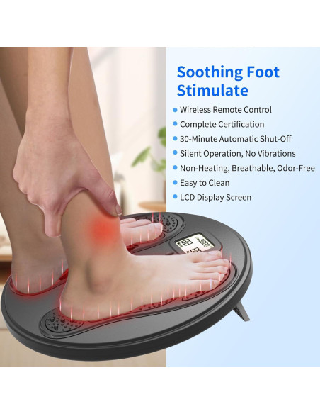 Masajeador de pies EMS EIGOTDYH 50 intensidades para dolor