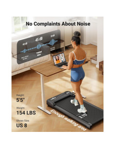 Caminadora Bajo Escritorio THERUN YT05-C Portátil 2 en 1 2