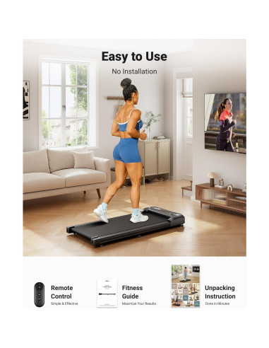 Caminadora Bajo Escritorio THERUN YT05-C Portátil 2 en 1