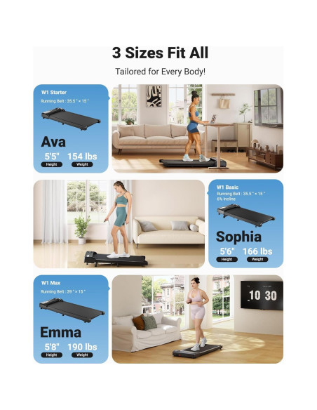 Caminadora Bajo Escritorio THERUN YT05-C Portátil 2 en 1