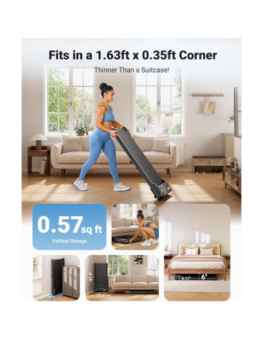 Caminadora Bajo Escritorio THERUN YT05-C Portátil 2 en 1