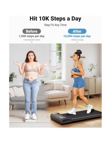 Caminadora Bajo Escritorio THERUN YT05-C Portátil 2 en 1