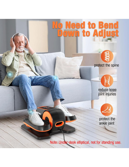 Máquina Elíptica Bajo Escritorio Hoduio RB-EB100 15 Niveles