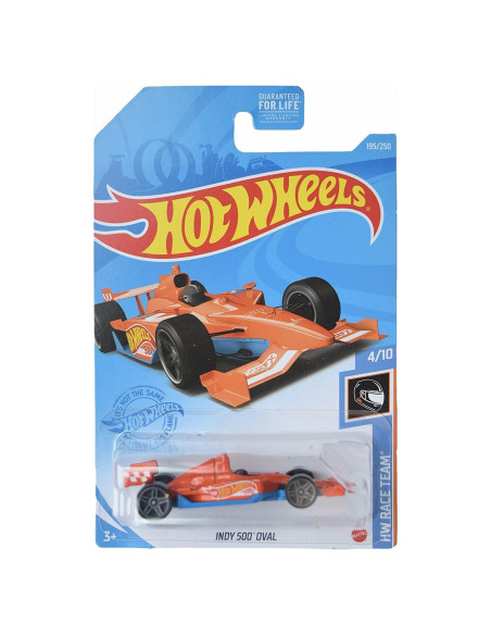 Hot Wheels Indy 500 Oval - Equipo de Carrera 1:64 Mattel