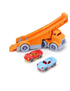 Camión de Carreras Green Toys con 2 Coches - 0.69 kg