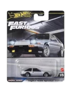 Set de 5 coches de metal fundido Hot Wheels Rápido y Furioso 2