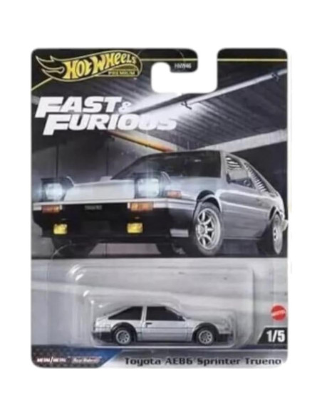 Set de 5 coches de metal fundido Hot Wheels Rápido y Furioso