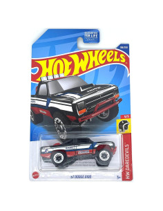 Hot Wheels 2022 Dodge D100 HW Daredevils 5/5 Negro