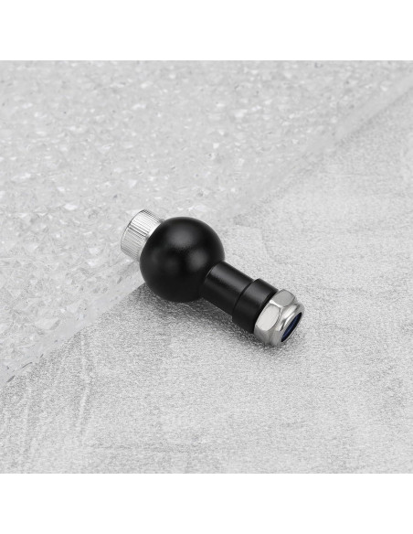 2 Piezas Adaptador de Tornillo M6 con Cabeza de Bola Aluminio