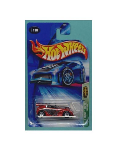 Coche de Fundición Hot Wheels 2004 Tantrum Rojo 1:64