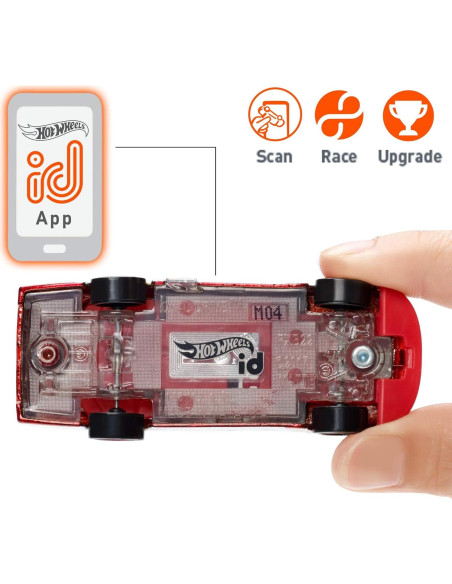 Vehículo Hot Wheels id Oval Drive con chip NFC 1:64