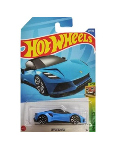 Hot Wheels 2022 Lotus Emira Azul 1:64 Die Cast Nuevo