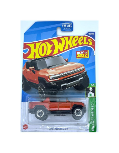 Hot Wheels GMC Hummer EV 2022 - HW Green Speed 3/5 Cobre