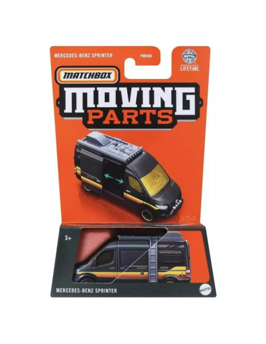 Matchbox Mercedes-Benz Sprinter 1:64 Juguete Metal Fundido