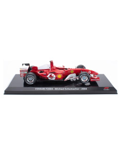 Modelo de Coche F1 1/24 Ferrari F2004 Michael Schumacher