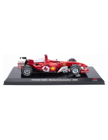 Modelo de Coche F1 1/24 Ferrari F2004 Michael Schumacher