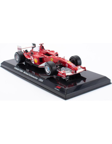 Modelo de Coche F1 1/24 Ferrari F2004 Michael Schumacher