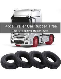 Neumáticos de Caucho GoolRC para Camión Tractor Tamiya 1/14 - 4 Pcs 2